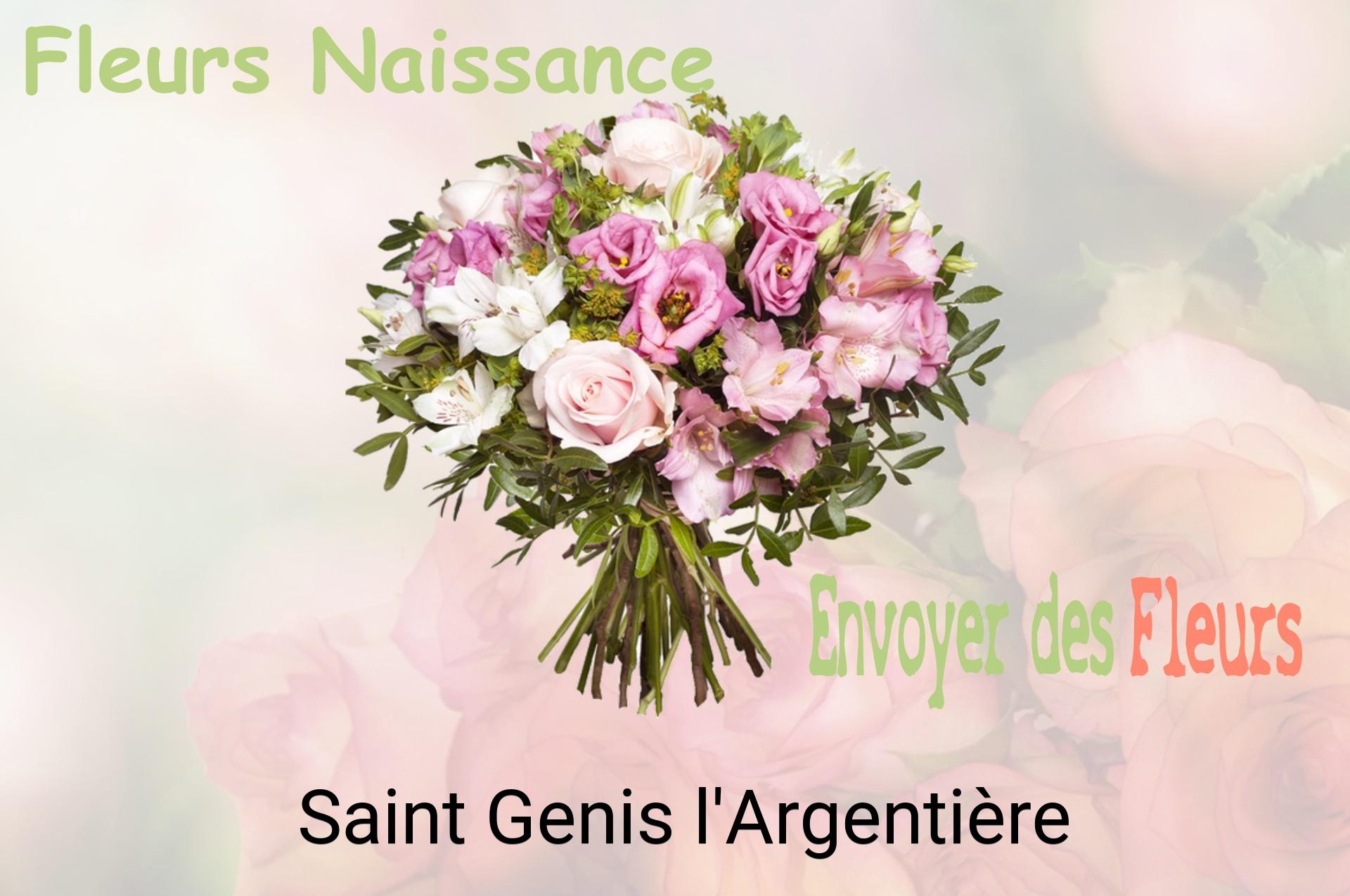 Bouquet de fleurs de naissance livré à Saint-Genis-l'Argentière
